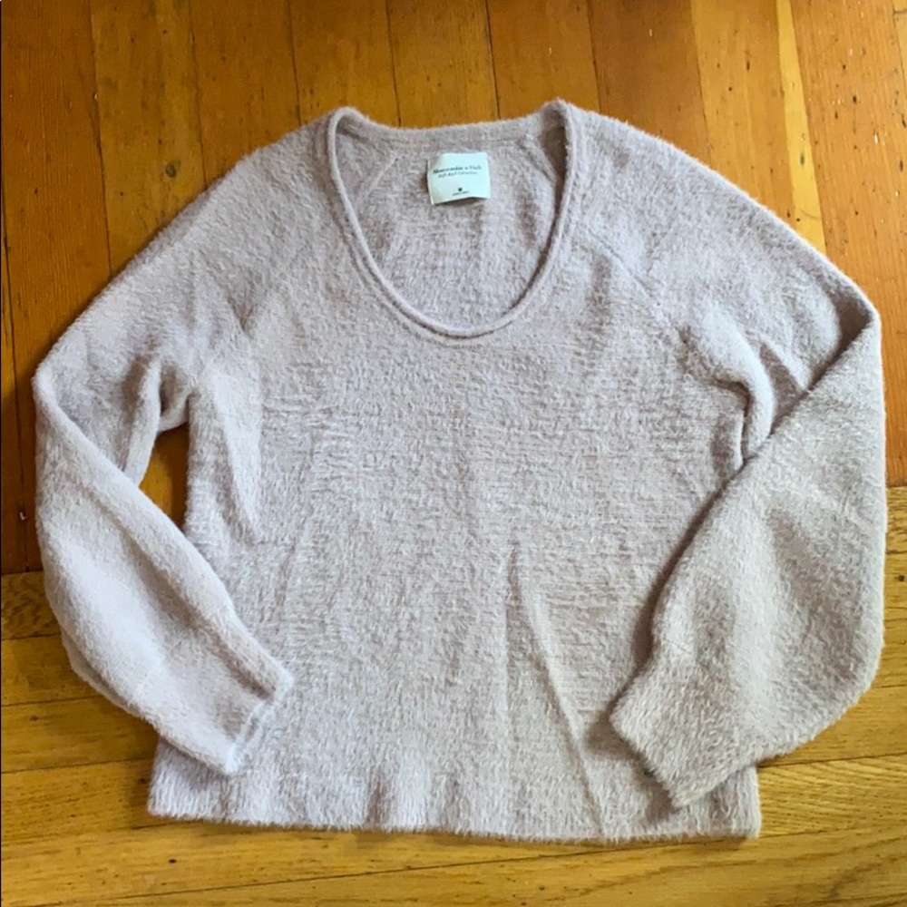 Pink Abercrombie Soft AF Sweater
